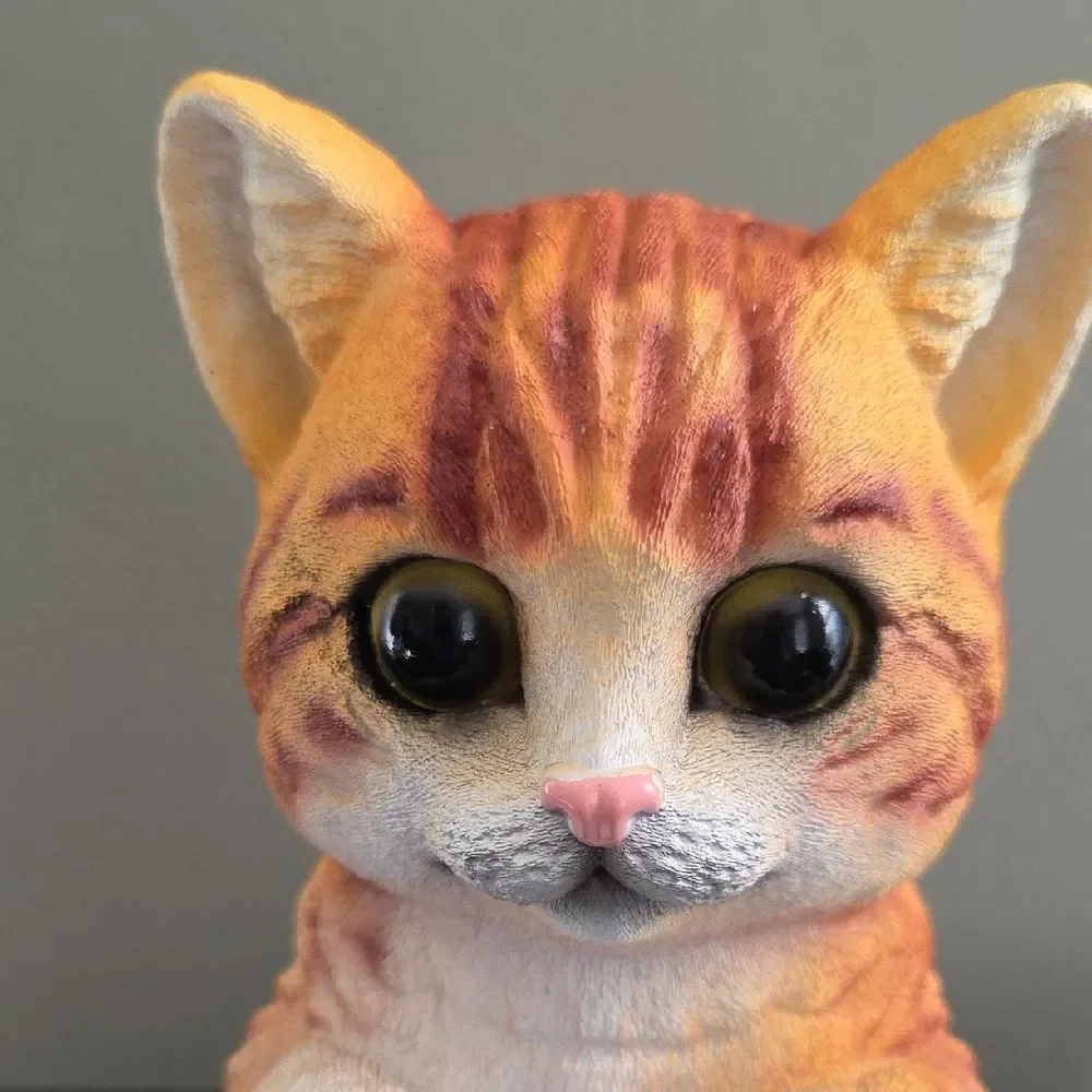 Orange Tabby Cat Toilet Paper Holder